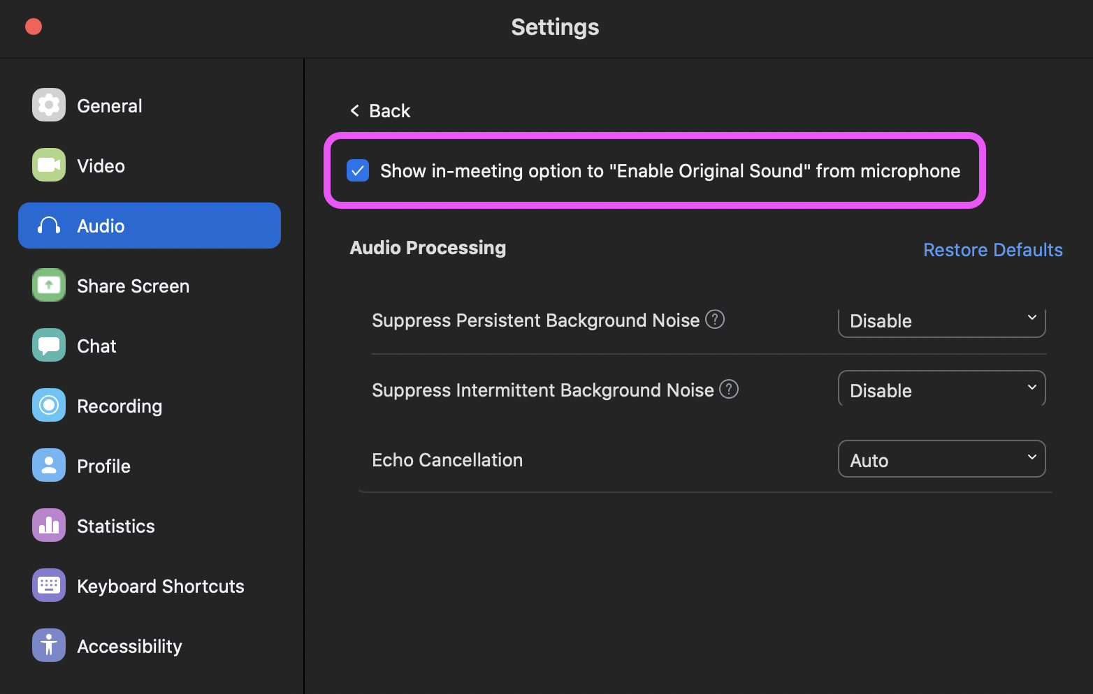 teamviewer mac meeting share computer sounds and music