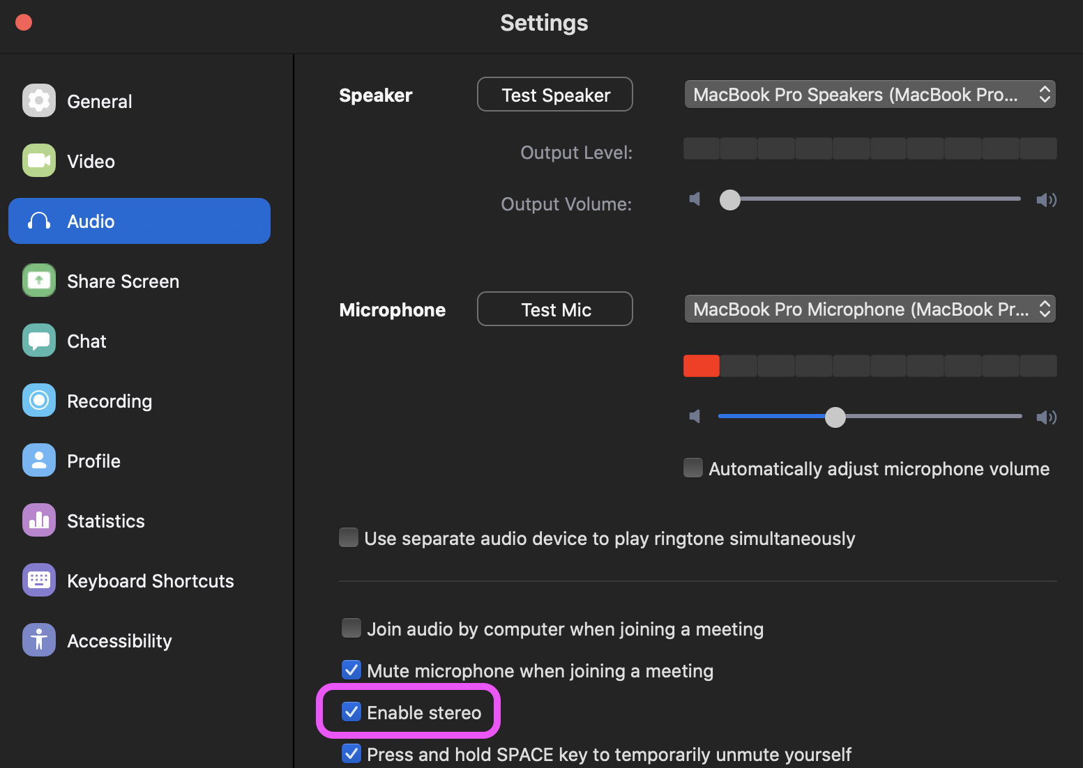 mac advanced sound settings